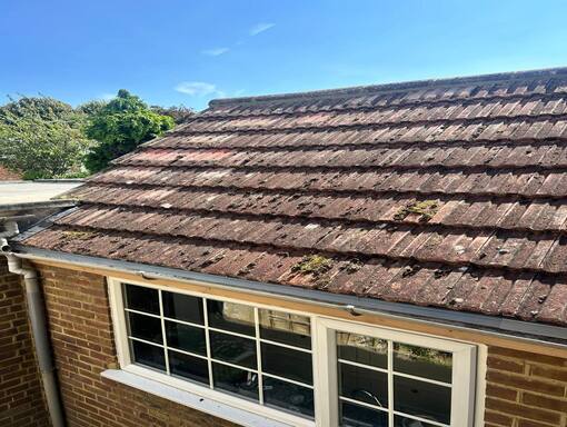Cringleford Roofing Services 2 This is a photo of a roof needing repair in Cringleford