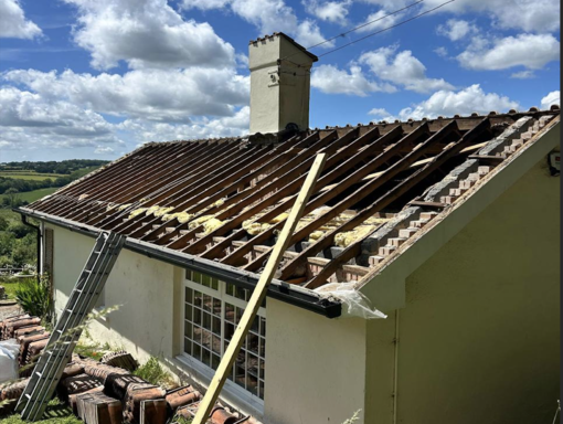 Cringleford Roofing Services 82 This is a photo of a roof being repaired in Cringleford. Installation carried out by Cringleford Roofing Services